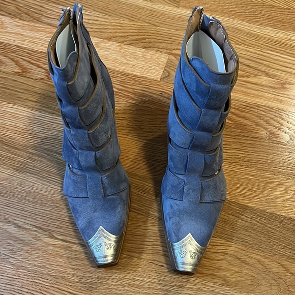 Free People Brayden Fisherman Bootie Size 8 New - Picture 8 of 17